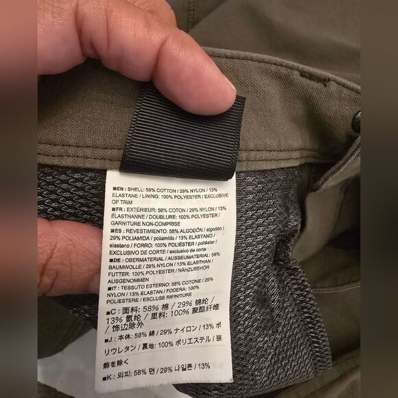 Arc'teryx Levon Women's Hiking Pants Size 10 In Army Green - Picture 4 of 15